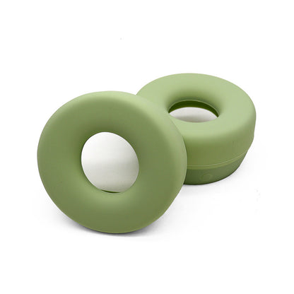 1 Pair Silicone Cushion Protective Cover Ear Pads for Beats Solo Pro Bluetooth Headphone