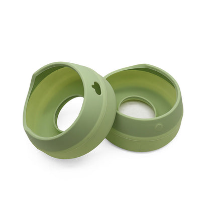 1 Pair Silicone Cushion Protective Cover Ear Pads for Beats Solo Pro Bluetooth Headphone