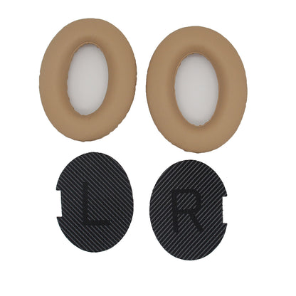 1 Pair JZF-367 Replacement Protein Leather Headphones Ear Pads Ear Cushion for Bose QC2 QC15 AE2 QC25
