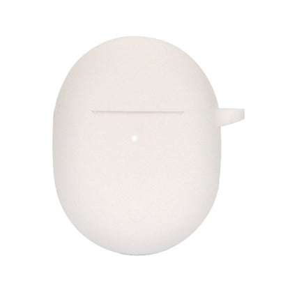 Dust-proof Earphone Silicone Case for Redmi Buds 4, Bluetooth Earbuds Charging Box Anti-scratch Cover with Hanging Buckle