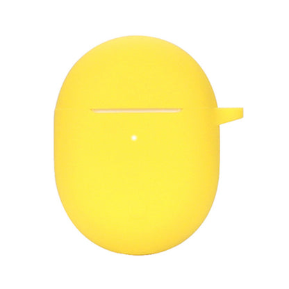 Dust-proof Earphone Silicone Case for Redmi Buds 4, Bluetooth Earbuds Charging Box Anti-scratch Cover with Hanging Buckle