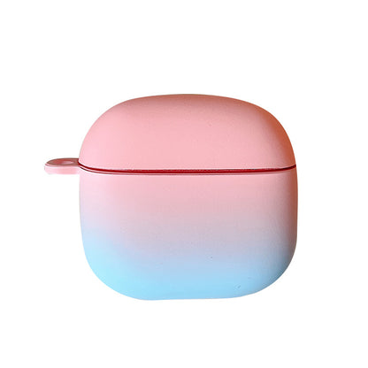 For SoundPEATS Air3 Gradient Frosted Hard PC Protective Case Bluetooth Earphone Anti-dust Anti-drop Cover