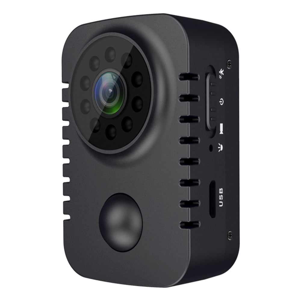 MD29 1080P Night Vision Body Camera 30FPS Video Recorder Clip-on Security Cam Webcam for Home / Outdoor Adventure / Law Enforcement / Cop Guard