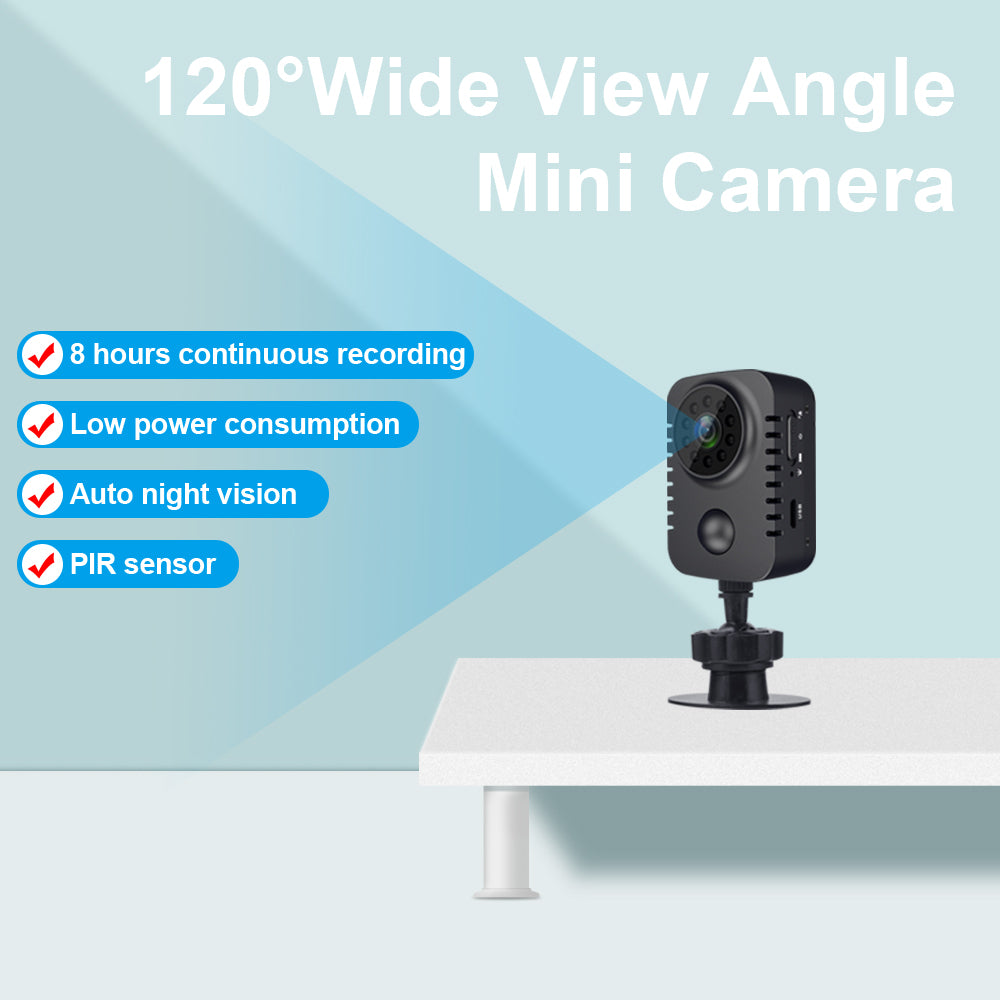 MD29 1080P Night Vision Body Camera 30FPS Video Recorder Clip-on Security Cam Webcam for Home / Outdoor Adventure / Law Enforcement / Cop Guard