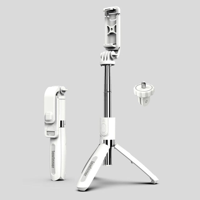 SELFIESHOW L02 Wireless Bluetooth Control Cellphone Selfie Stick 1 Meter Length Tripod Stand