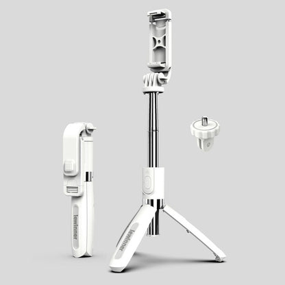SELFIESHOW L02 Wireless Bluetooth Control Cellphone Selfie Stick 1 Meter Length Tripod Stand