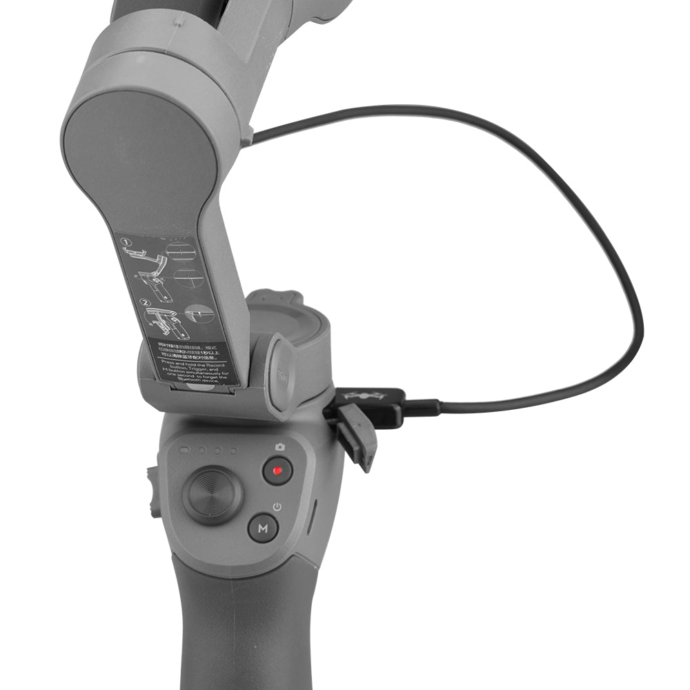 USB to Type-C Smartphone Charging Cable Charing Cord for Osmo Mobile 2/3 Gimbal Stabilizer