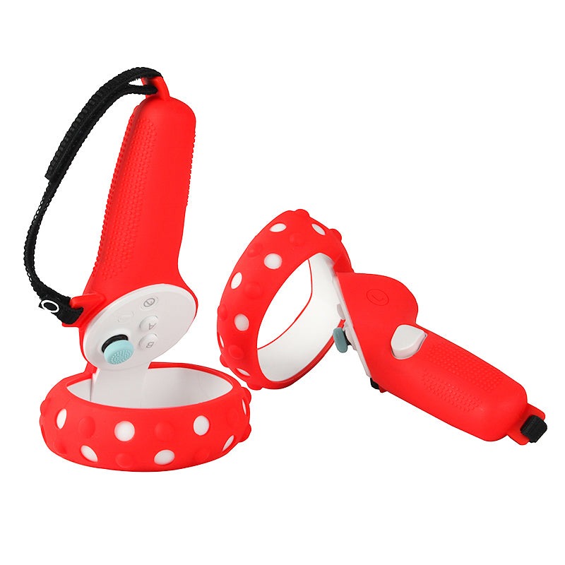 1 Pair Anti-scratch Silicone Controller Grip Cover for Pico Neo3 VR Controller Accessories Gamepad Handle Protector