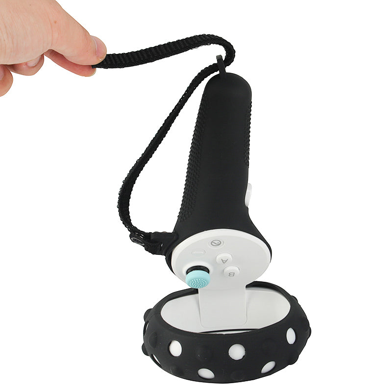 1 Pair Anti-scratch Silicone Controller Grip Cover for Pico Neo3 VR Controller Accessories Gamepad Handle Protector