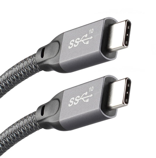 0.5m USB C To USB C Cable 3.1 Gen 2 10Gbps Video Data Transfer Charging Cable with E-Marker