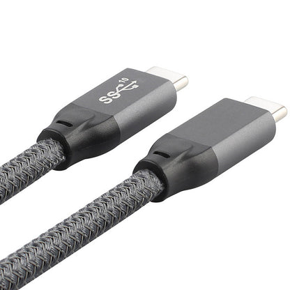 0.5m USB C To USB C Cable 3.1 Gen 2 10Gbps Video Data Transfer Charging Cable with E-Marker