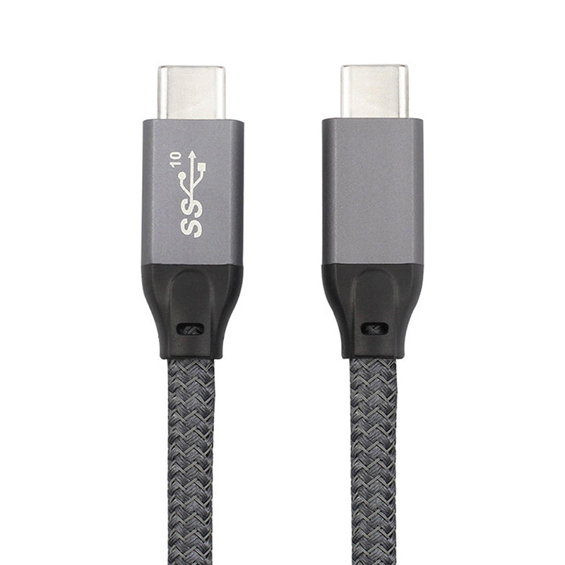 0.5m USB C To USB C Cable 3.1 Gen 2 10Gbps Video Data Transfer Charging Cable with E-Marker