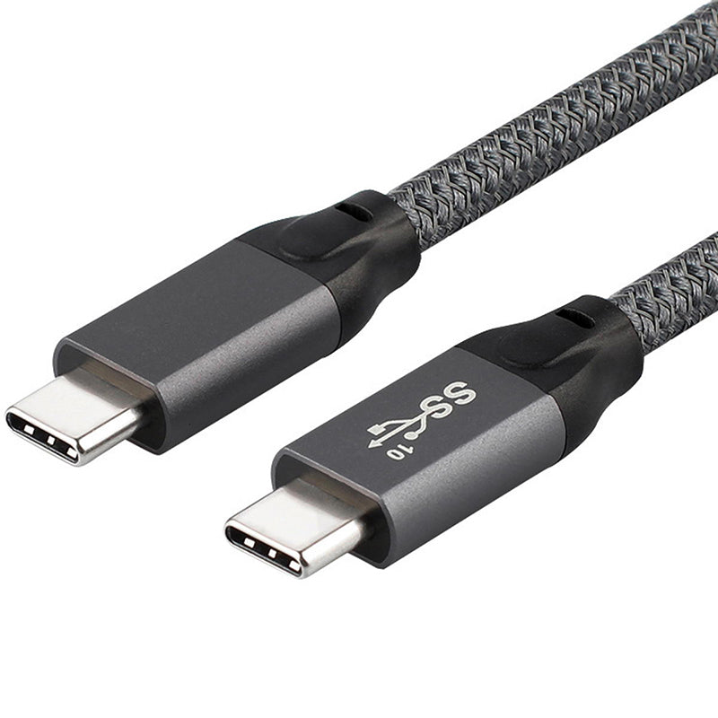 0.5m USB C To USB C Cable 3.1 Gen 2 10Gbps Video Data Transfer Charging Cable with E-Marker