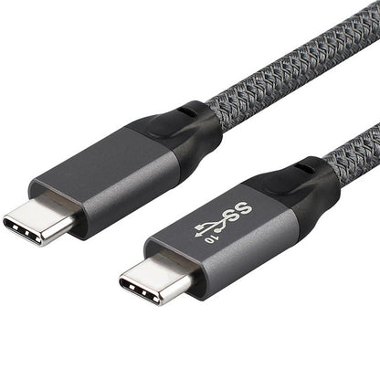 0.5m USB C To USB C Cable 3.1 Gen 2 10Gbps Video Data Transfer Charging Cable with E-Marker