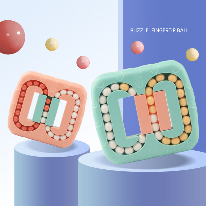 0603 Children Rotating Magic Bean Fingertip Toy Spin Beads Decompression Kids Educational Toy