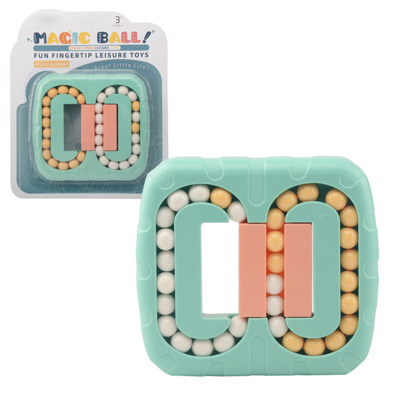 0603 Children Rotating Magic Bean Fingertip Toy Spin Beads Decompression Kids Educational Toy