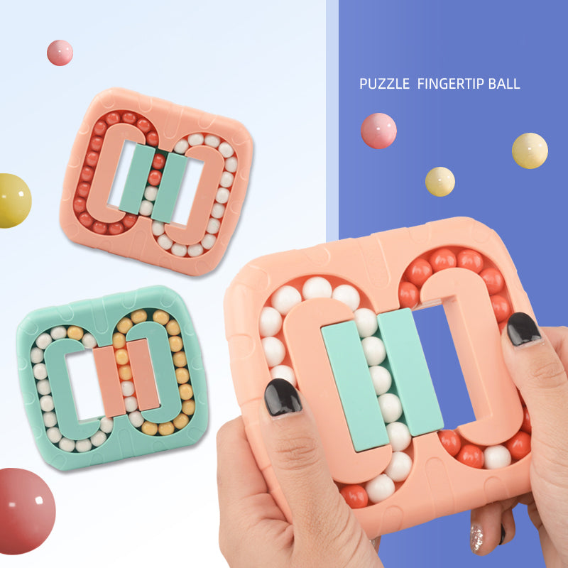 0603 Children Rotating Magic Bean Fingertip Toy Spin Beads Decompression Kids Educational Toy
