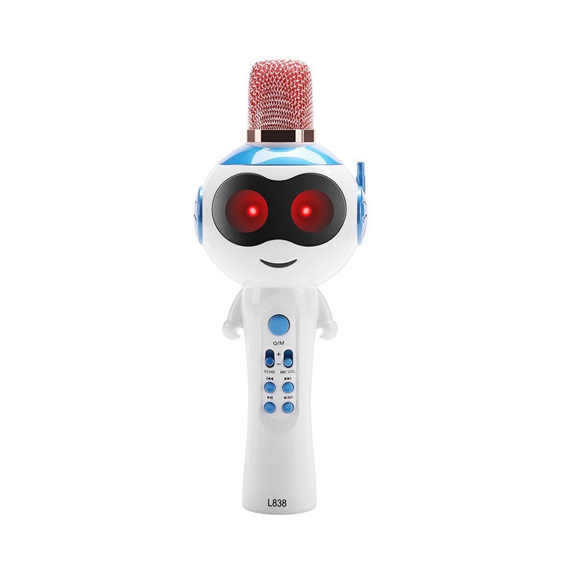 L838 Kids Karaoke Microphone Wireless Bluetooth Microphone Speaker