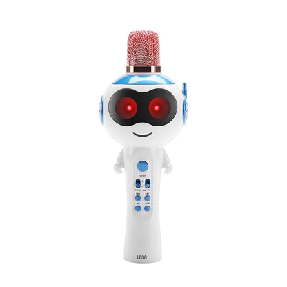 L838 Kids Karaoke Microphone Wireless Bluetooth Microphone Speaker