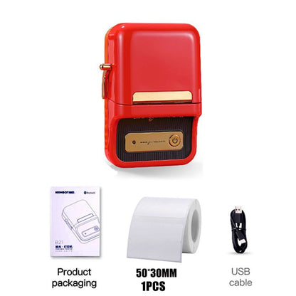 NIIMBOT B21 Wireless Label Printer Mini Pocket Bluetooth Thermal Printer for School Office Shop