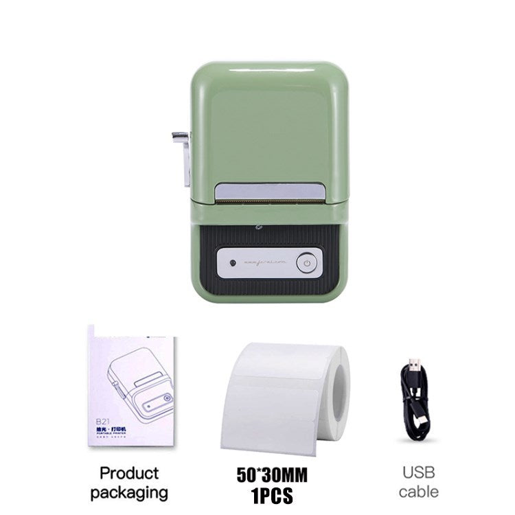 NIIMBOT B21 Wireless Label Printer Mini Pocket Bluetooth Thermal Printer for School Office Shop