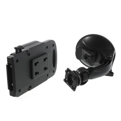 Black Universal 360 Rotation Car Holder Stand for 4.3-7.8 inch Smartphones Tablet, width: 58-125mm