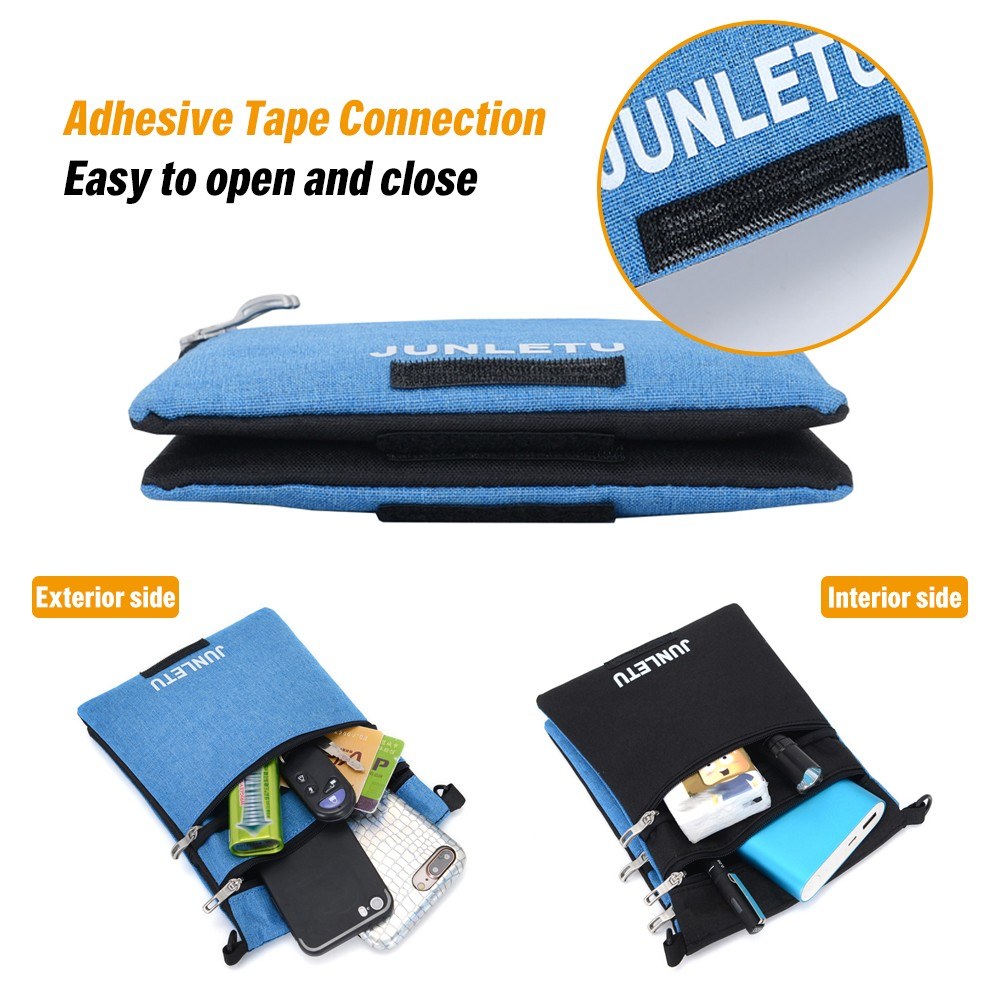 For Men Women Stash Passport Holder Travel Neck Wallet Pouch