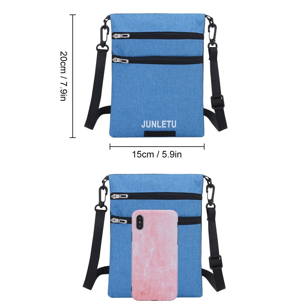 For Men Women Stash Passport Holder Travel Neck Wallet Pouch