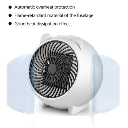 For Household Office Bedroom Intelligent Portable Small Size Heater