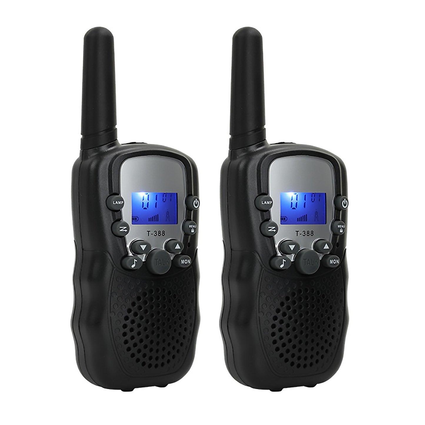 1 Pair Portable Handheld Walkie Talkie Long Distance Walkie Talkie 2 Way Radios for Kids Indoor Outdoor Activity