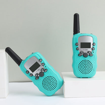 1 Pair Portable Handheld Walkie Talkie Long Distance Walkie Talkie 2 Way Radios for Kids Indoor Outdoor Activity