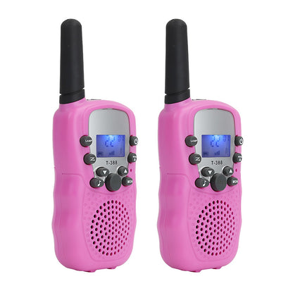 1 Pair Portable Handheld Walkie Talkie Long Distance Walkie Talkie 2 Way Radios for Kids Indoor Outdoor Activity