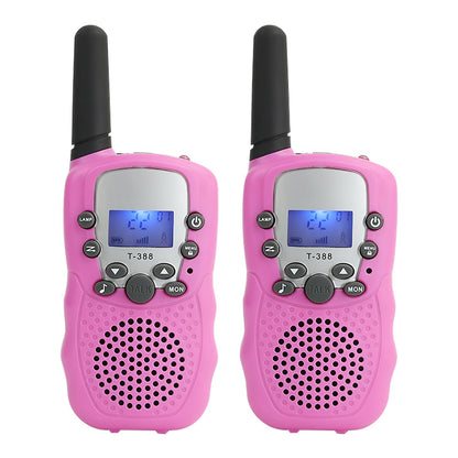 1 Pair Portable Handheld Walkie Talkie Long Distance Walkie Talkie 2 Way Radios for Kids Indoor Outdoor Activity