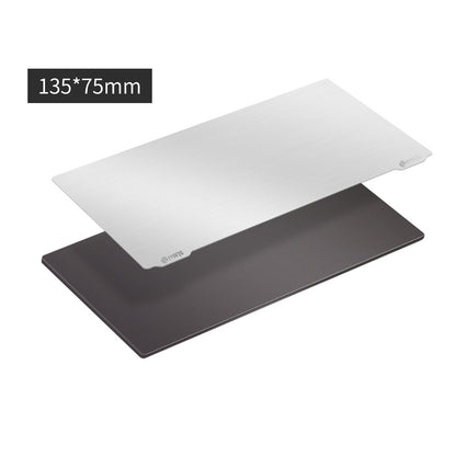 Resin 3D Printer Flexible Build Plate Steel Plate Magnetic Base Sheet Sticker with Adhesive for Elegoo Mars/Mars Pro/Wanhao D7/Monoprice Mini Deluxe SLA/Phrozen Sonic Mini 4K