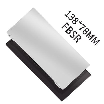 Resin 3D Printer Flexible Build Plate Steel Plate Magnetic Base Sheet Sticker with Adhesive for Elegoo Mars/Mars Pro/Wanhao D7/Monoprice Mini Deluxe SLA/Phrozen Sonic Mini 4K