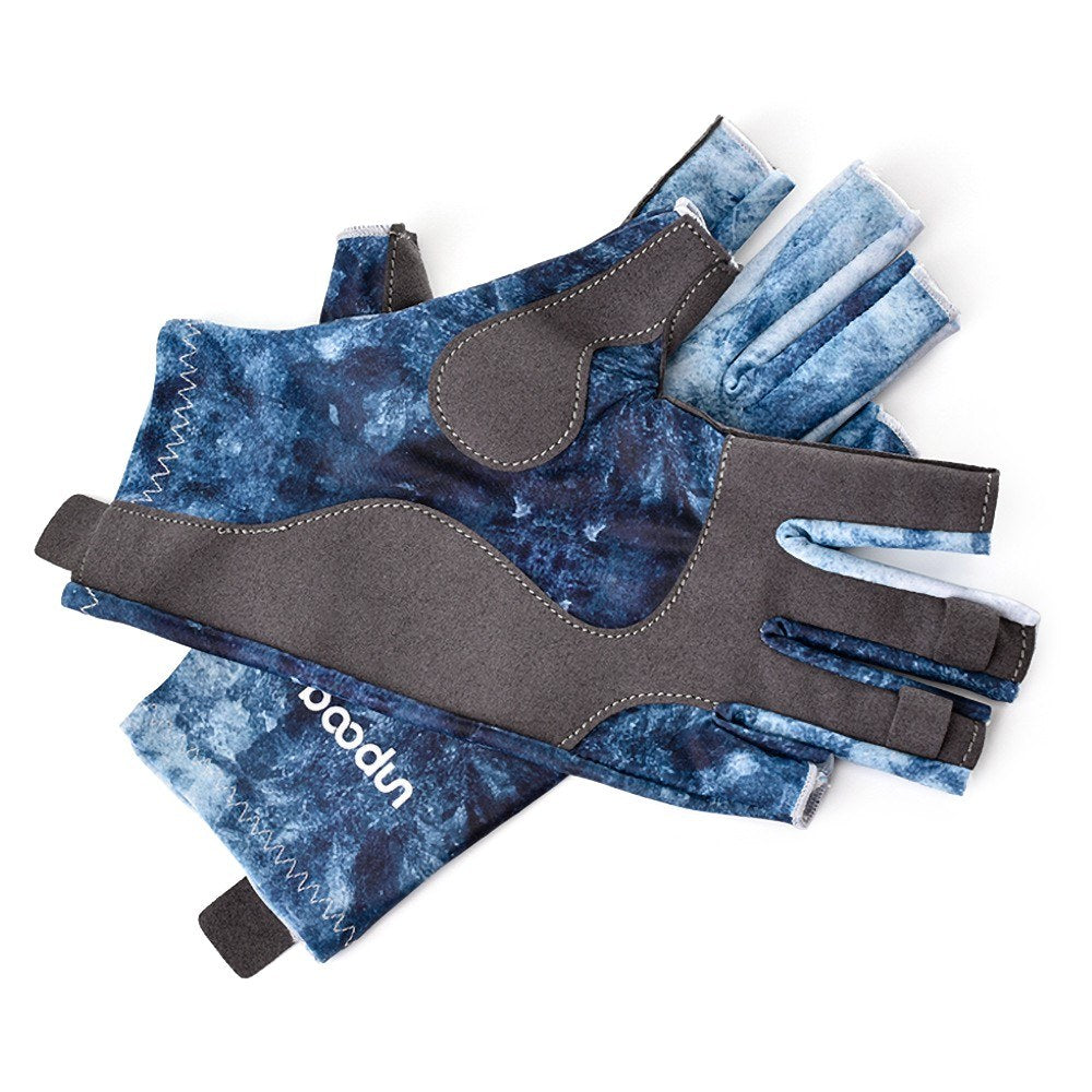 1 Pair Fishing Gloves Breathable Half Finger Gloves Non-Slip Gel Gloves for Cycling Camping Fishing Outdoor Sports