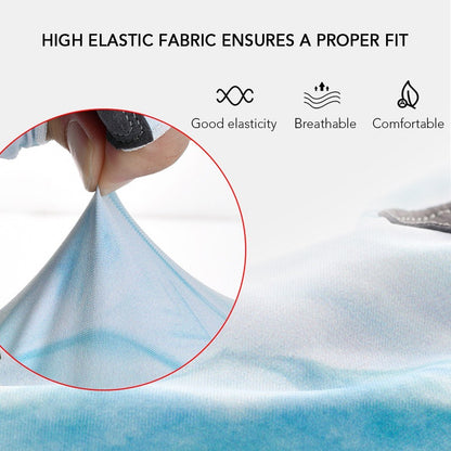 1 Pair Fishing Gloves Breathable Half Finger Gloves Non-Slip Gel Gloves for Cycling Camping Fishing Outdoor Sports