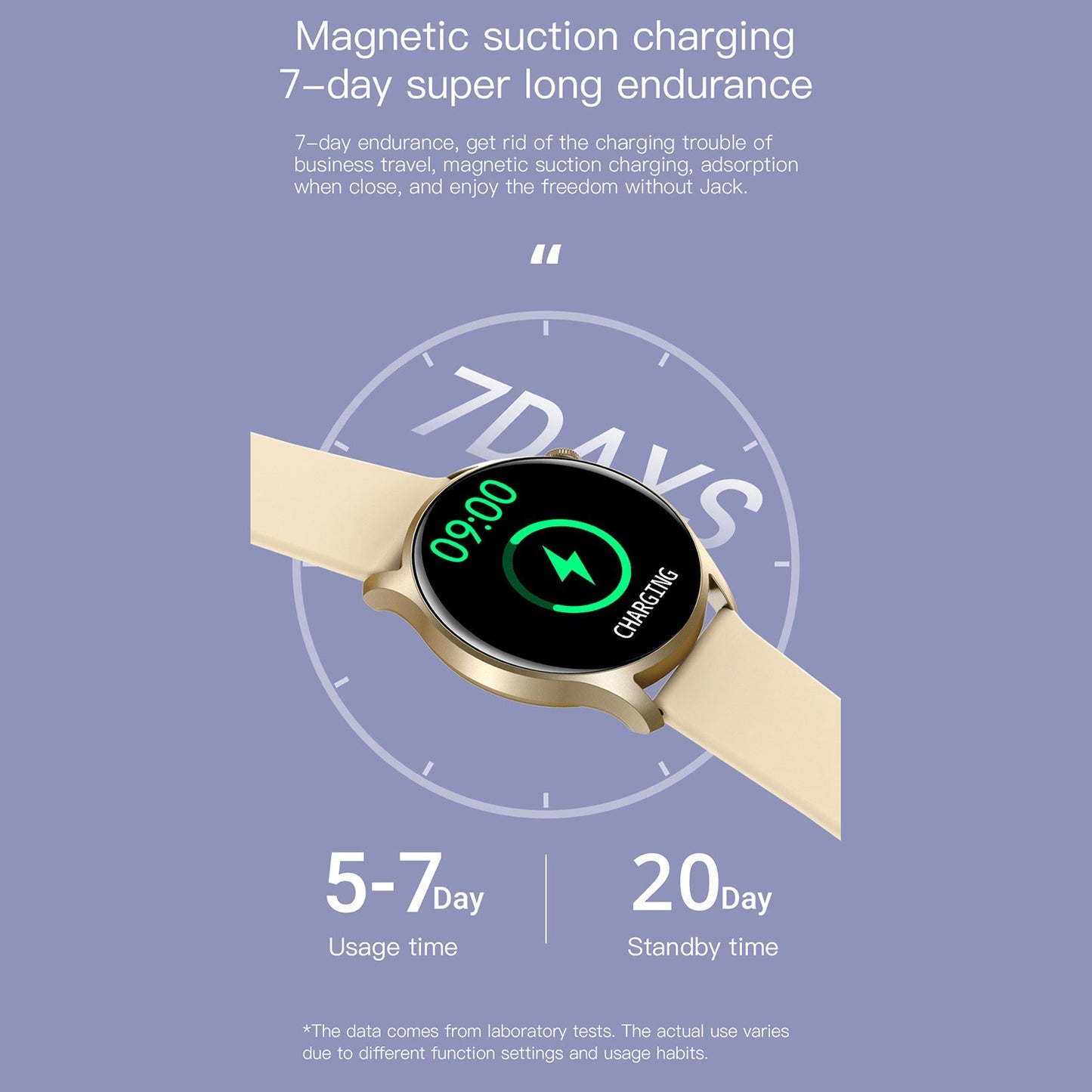 COLMI SKY 8 Smart Watch Fitness Tracker 1.28-inch TFT Full-touch Screen Body Health Monitor IP67 Waterproof Smart Bracelet for Android iOS