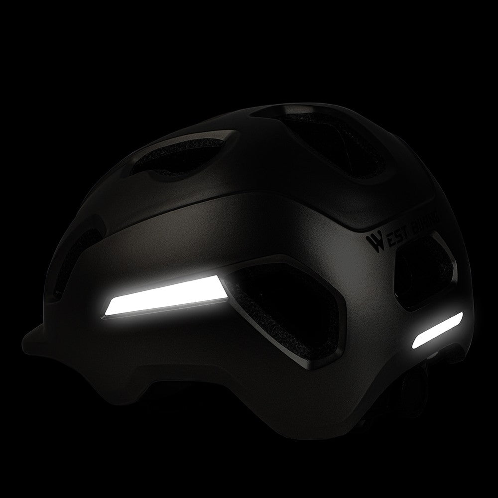 WEST BIKING Mountain Bike Helmet with Sun Visor Ultralight Bicycle Helmet Outdoor Sports Safety Helmet