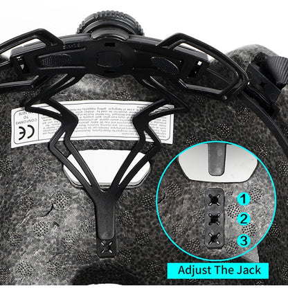 WEST BIKING Mountain Bike Helmet with Sun Visor Ultralight Bicycle Helmet Outdoor Sports Safety Helmet